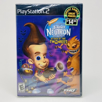 Jimmy Neutron Attack of the Twonkies PS2 Sony PlayStation 2 Brand New Sealed 