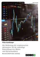 Peter Kastlunger | Die Bedeutung Der 'Nontransaction Information' FüR Die...