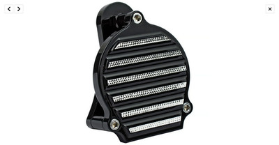 Covingtons Black Aluminium Horn & Cover Kit Harley-Davidson 93-24 Side Mounted