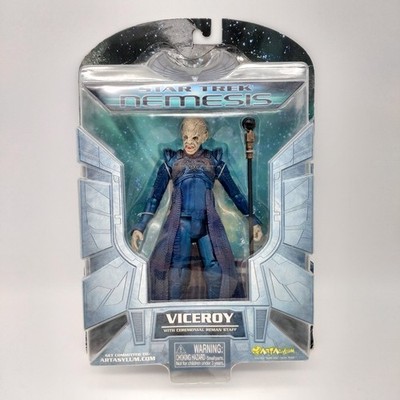 Art Asylum Star Trek Nemesis - Viceroy Ceremonial Reman Staff Actionfigur - NEU