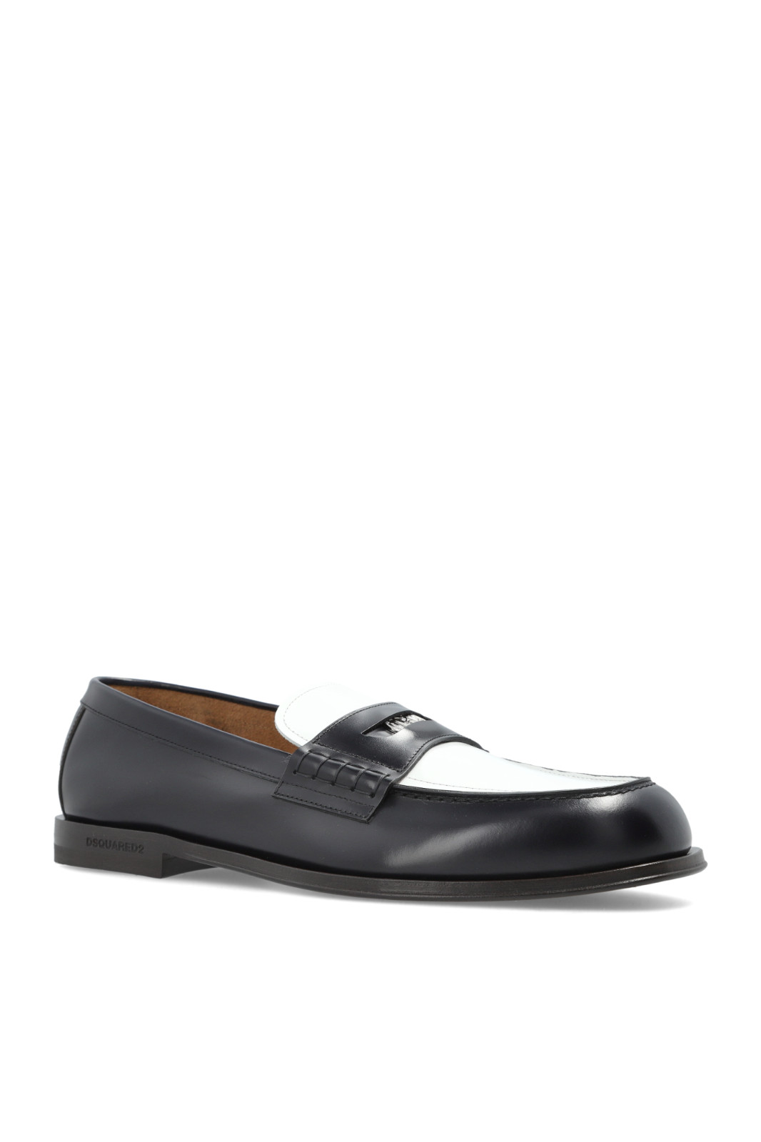 DSQUARED2 Black/White Loafers New & Authentic image 2