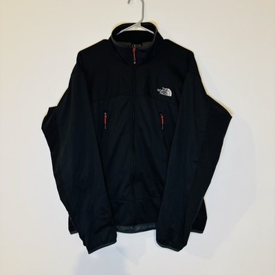 The North Face Summit Series Windstopper Softshell Jacket Black Full Zip Men s L
