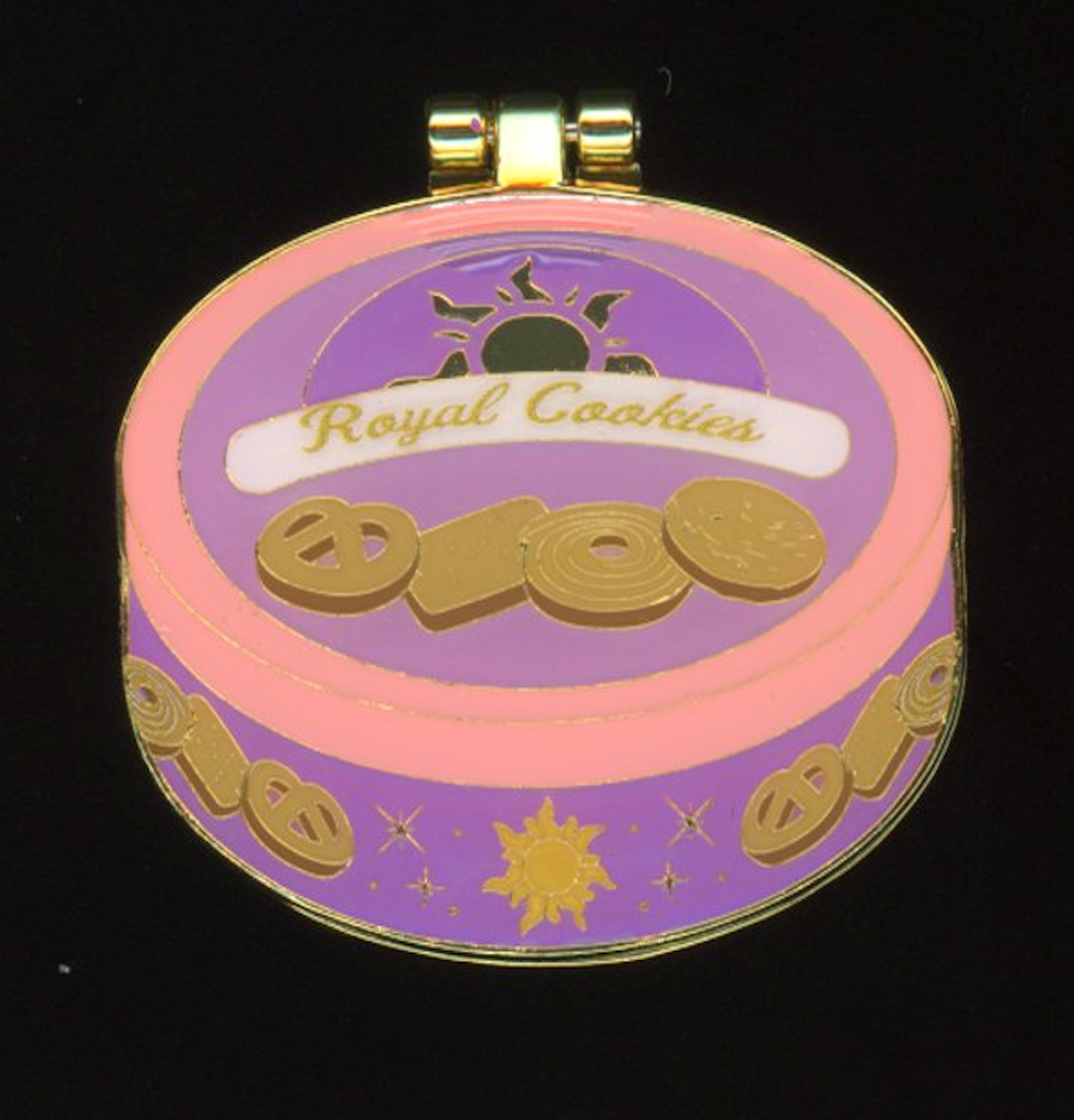 Loungefly Royal Cookies Mystery Tangled Rapunzel Pascal Disney Pin