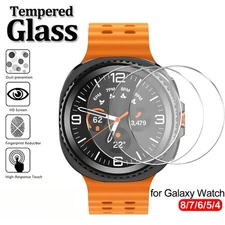 1-4 Pack Screen Protector Tempered Glass Film For Samsung Galaxy Watch 4/5/6/7/8