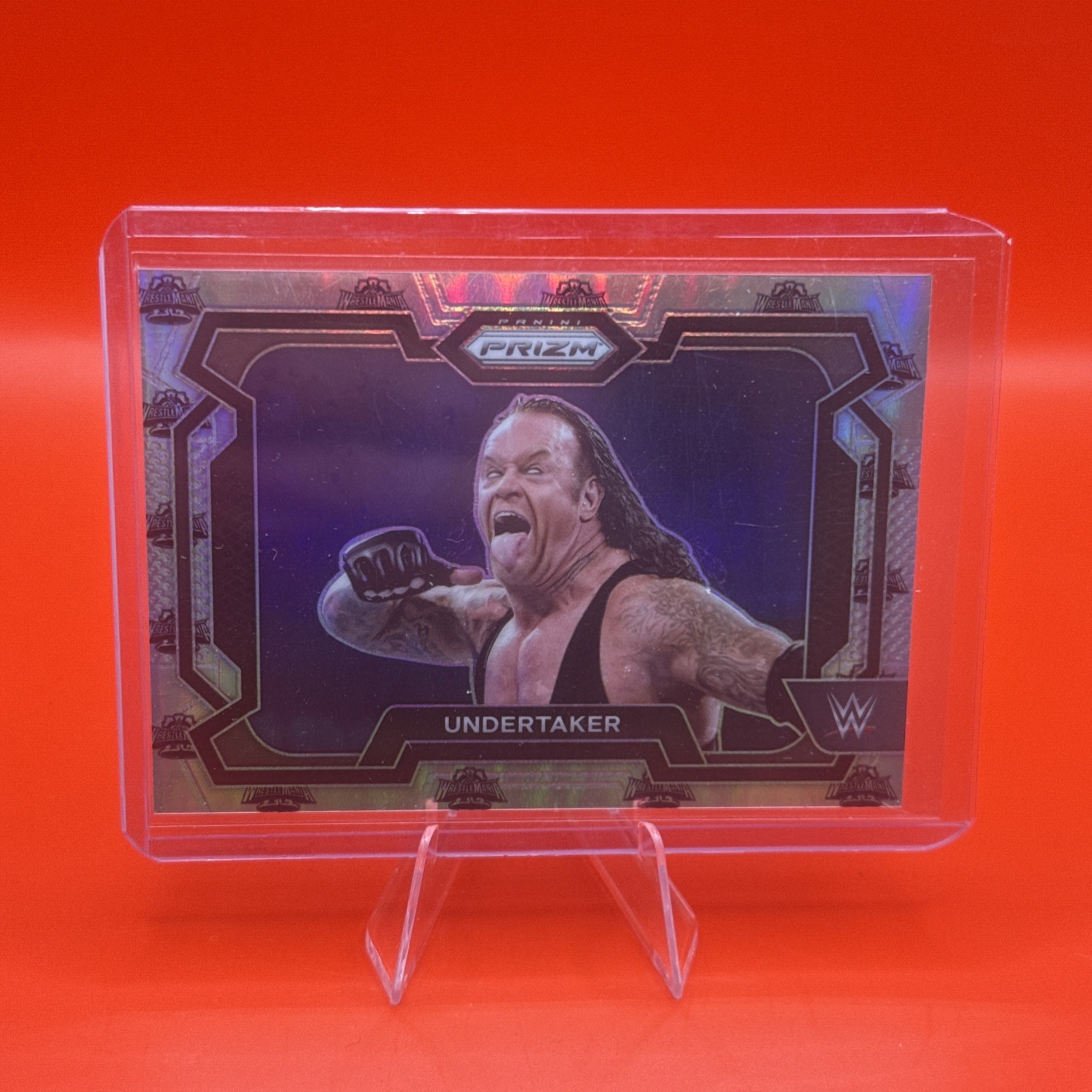 2024 Prizm WWE Undertaker Wrestlemania Prizm /40 1/40 First On Print #31