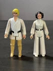 Vintage 1977 Luke Skywalker and Princess Leia Kenner FIRST 12 COLLECTION