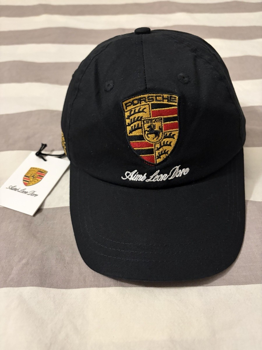 Aime Leon Dore X Porsche 993 Turbo Logo Adjustable Hat Black Brand