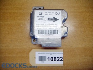 Airbag Steuergerät Airbagsteuergerät 24416701 DB/BD/DJ/TY Vectra B Opel