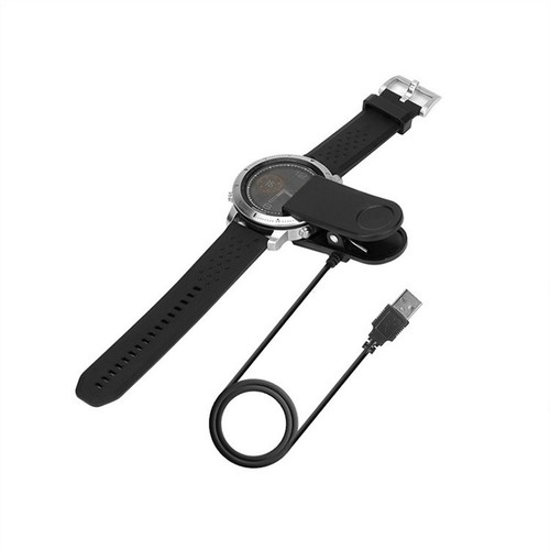 3.28ft/1m USB Charging Clip Cradle Charger Cable For Garmin Fenix Chronos Watch - Photo 5 sur 6