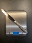 Wallace Rose Point 9" Place Knife Sterling Silver Handle And Stainless Blade