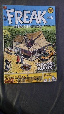 Fabulous Furry Freak Brothers #5 1st Print 1977 Rip Off Press Gilbert Shelton