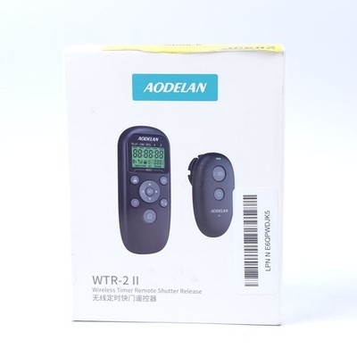 AODELAN WTR-2 II Wireless Intervalometer Timer Remote USB-C for Canon EOS T7 T5