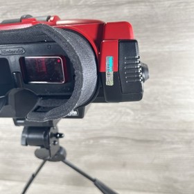 Nintendo Virtual Boy Console Full Recap & New Lens Ribbons w/ AC Adapter Tested