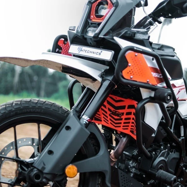 Protector radiador (naranja) apto para KTM 125 ENDURO R (2025) Foto 2 de 4