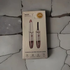 USB Electric Heated Eyelash Curler Long Lasting LCD 3D Lashes Perm Curling Tool