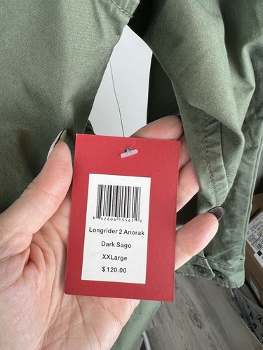 NEW Kimes Ranch Green Longrider 2 Anorak Jacket Size XXL Womens Hood Zip Pockets - Picture 11 of 12