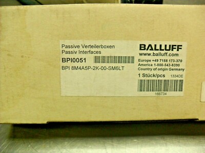 Balluff BPI 8M4A5P-2K-00-SM6LT, Multiple Interface Block BPI0051 