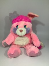 Mattel 1985 Party Popple Plush Pink 15 Vintage Toy READ