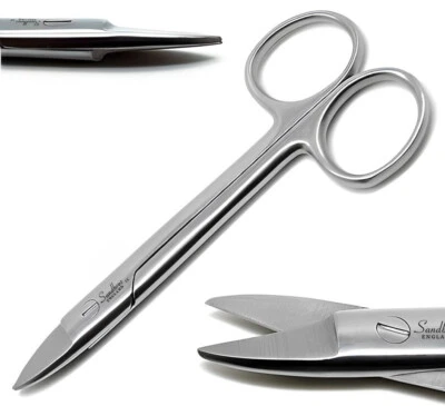 SANDBROS Nail Scissors for Strong Nails, Toenail Scissors for Strong & Stubborn Toenail