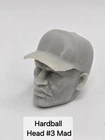 3d Printed Baseball Soldier HARDBALL Head #3 1:10 7" LEGENDS  DC MULTIVERSE