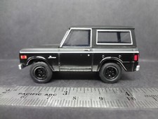 Greenlight 1966 Ford Bronco black 2 tone - Loose 1:64