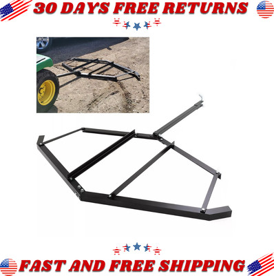 Driveway Drag Tow Behind Drag Harrow 72'' Width, Steel Gravel Grader For ATV,UTV