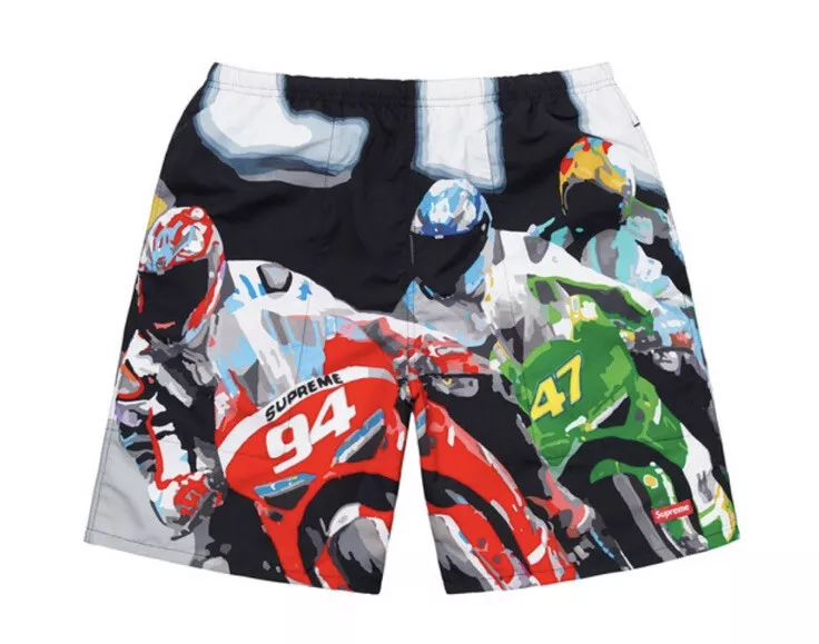 Supreme SS20 Racing Water Short Multi Taille Petite Boîte Logo Logo