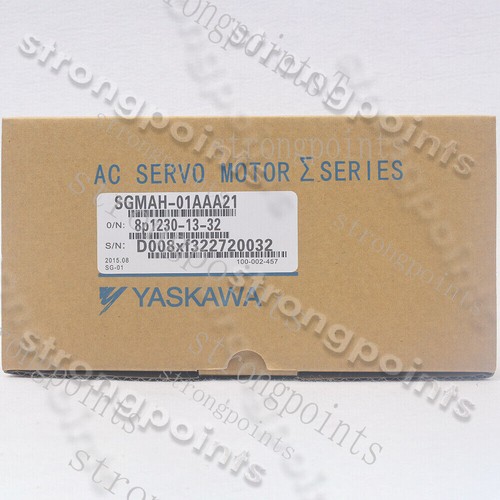 Moteur Servo Yaskawa SGMAH-01AAA21 - Presque Neuf (95% Neuf) - Marque Générique