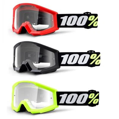 100% Kinder Motocross Brille Strata Mini Goggle Enduro MTB DH FR Mountainbike - Bild 1 von 4