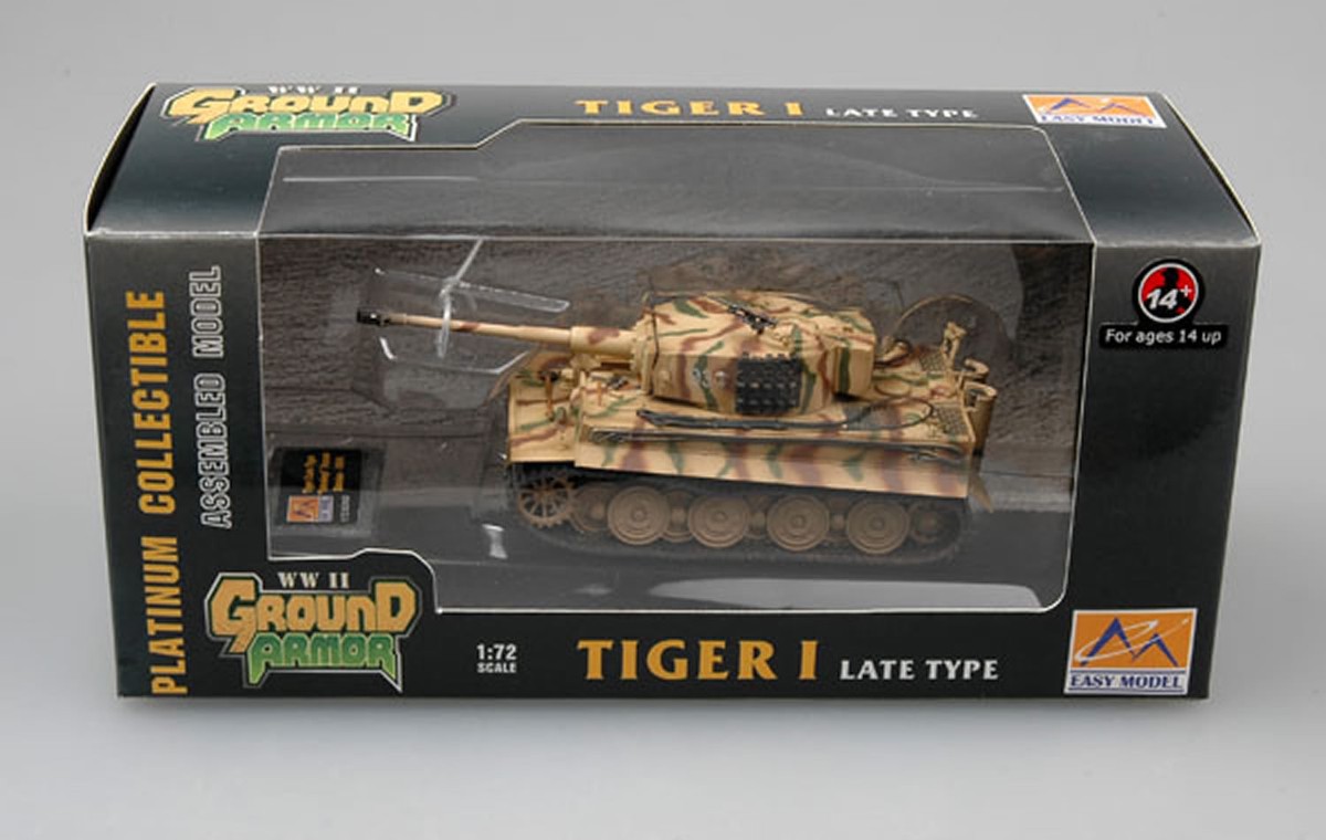 Easy Model 1/72 Tiger I (late production) 