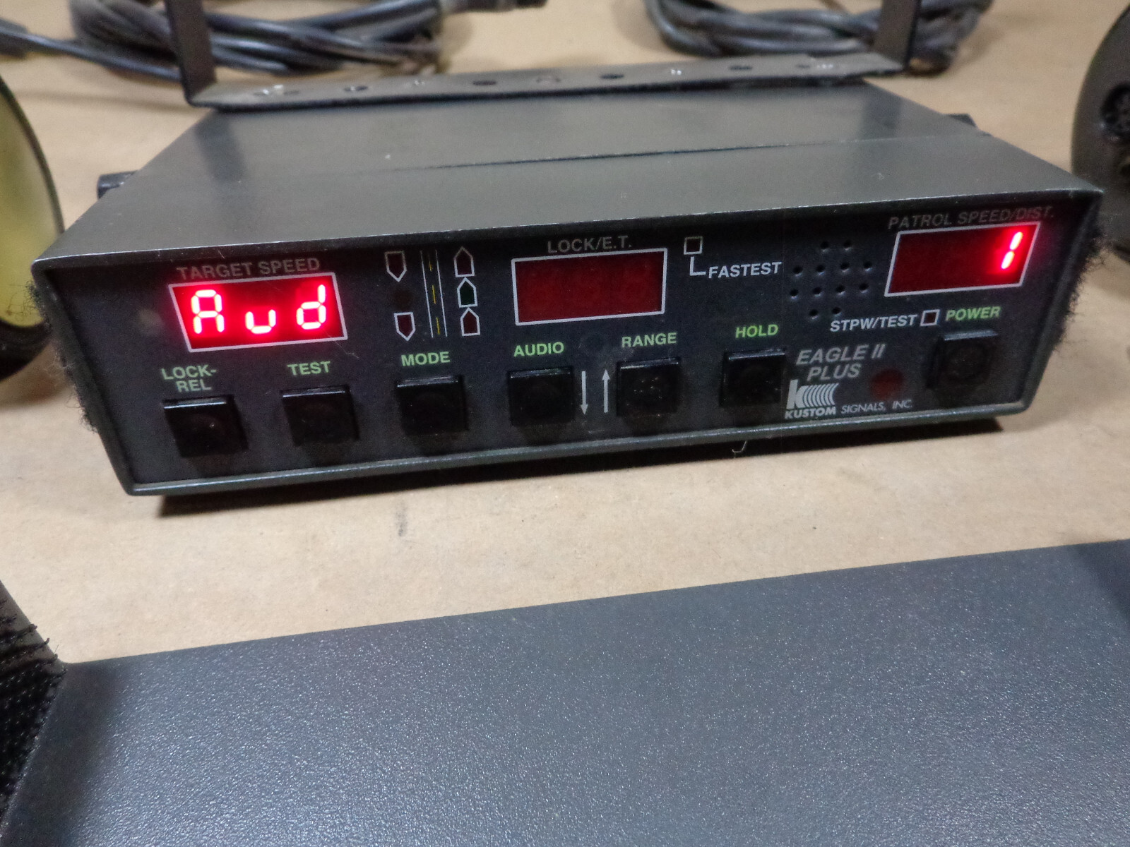 Kustom Eagle II Plus Dual K Band Police Radar unit COMPLETE PACKAGE