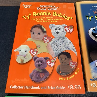 TY BEANIE BABIES 1999 & 2000 Editions Collector's Value Guide Lot