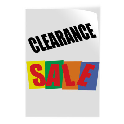 Door Decals Vertical Vinyl Stickers Multiple Sizes Closing out Deal Business