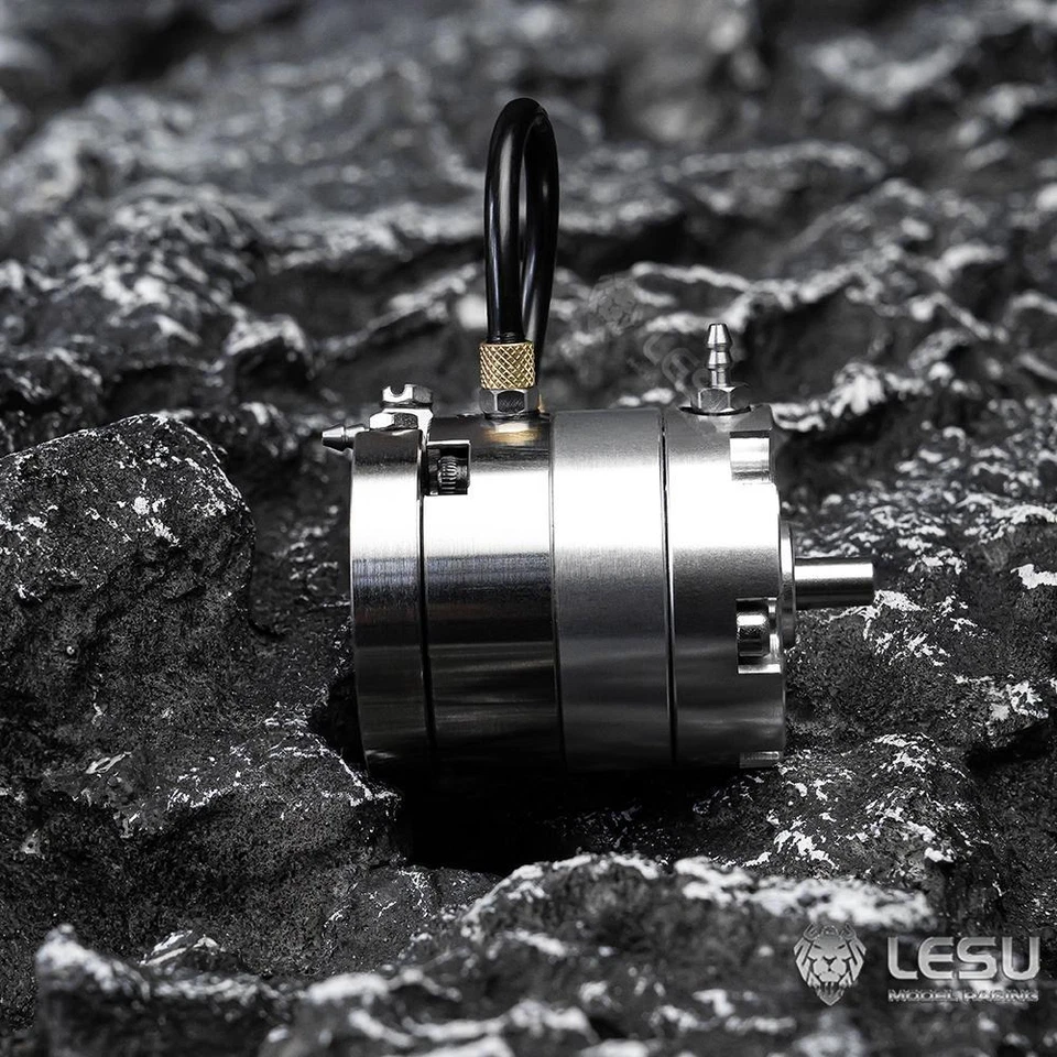 LESU 270° Hydraulic Rotary Motor Oil Slip Ring Part For 1:14 RC Car Truck Model - Image 3 of 4