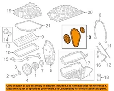 GM OEM 99-07 Blazer Engine Engine Parts-Timing Chain 12458911
