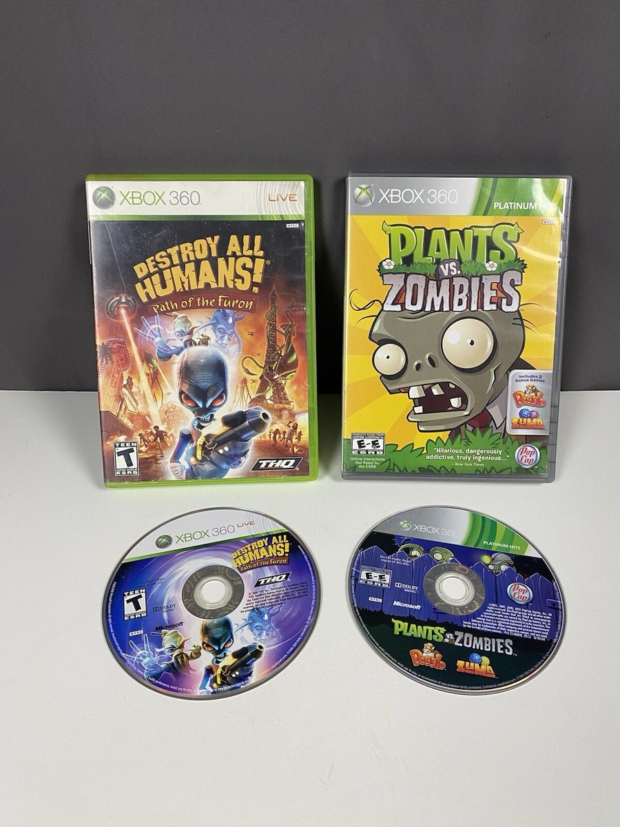 Xbox 360 Xbox One Destroy All Humans Xbox 360 Game Lot Destroy All