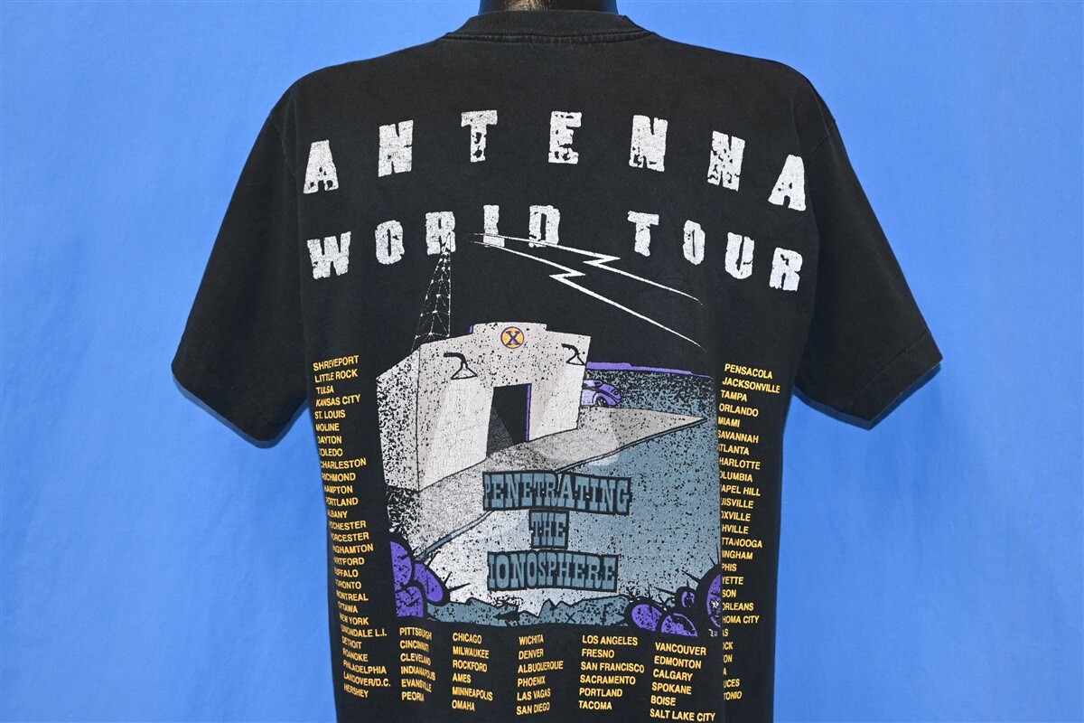 ZZ TOP ANTENNA tour バンドTシャツ vtg 90s ZZ TOP ANTENNA WORLD TOUR ROCK PENETRATING