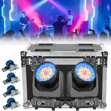 19X15W LED Zoom Moving Head Stage Light RGBW DMX Beam Lighting DJ Disco Bar Show