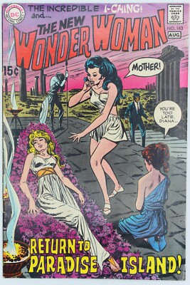 Wonder Woman #183 1969 DC 1st App Ares Deimos Eris Phobos