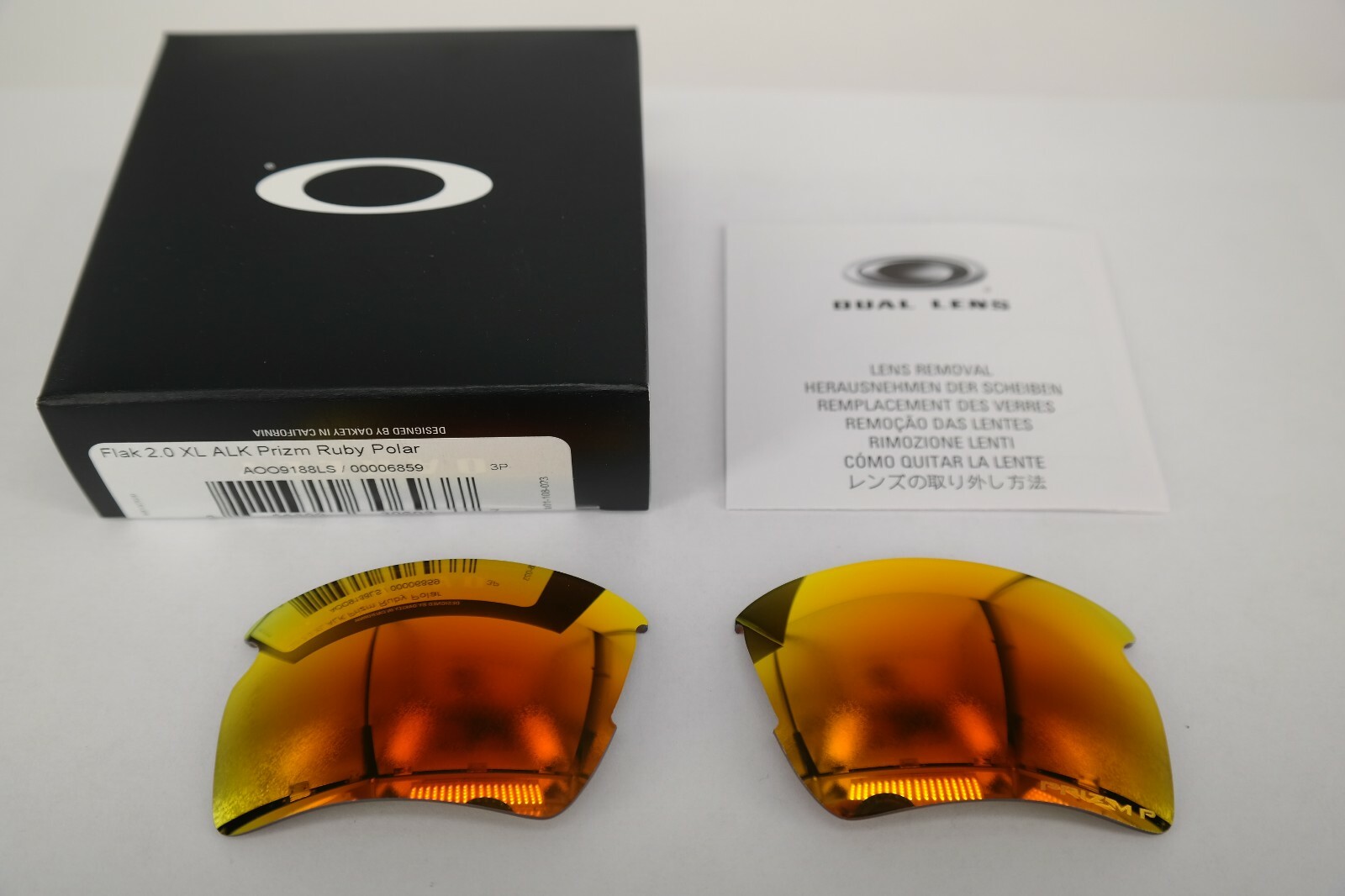 爆売り Oakley Original Flak 2 0 Xl Oo91 Prizm Black Iridium Replacement Lenses Bundle With Oakley Microfiber Cloth Bag 待望の再入荷 Kasam Org