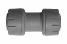 PolyPipe PB015 PolyPlumb 15mm Straight Coupler SINGLE - NEW