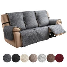 Waterproof Couch Cover for Reclining Couch 3 Seat Recliner Sofa Covers