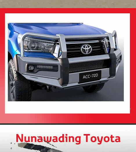 Genuine Toyota Hilux Dual Extra Cab Alloy Bull Bar 8 2015 04