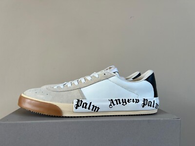 Palm Angels , New Tennis Sneakers in White/Black BNIB 45