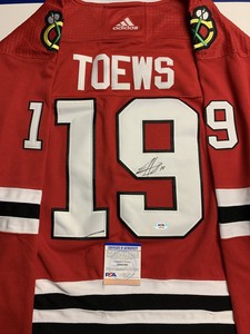 toews signed jersey