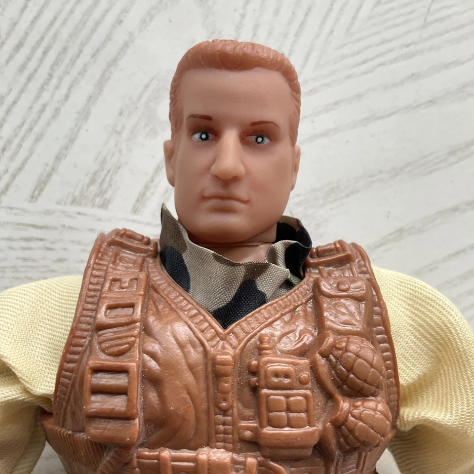 "Figura de acción de niño soldado del ejército uniforme militar de colección hombre del ejército con chaleco - 11""" Foto 3 de 4