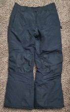 SLALOM Black Insulated Winter Ski / Snowboard Pants Sz L
