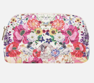 NWT CAMILLA *FAIRY GANG* WHITE FLORAL SMALL MAKEUP