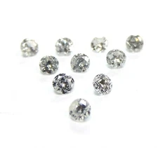 10 Stones 1.3mm WHITE BRILLIANT CUT ROUND POLISHED DIAMONDS