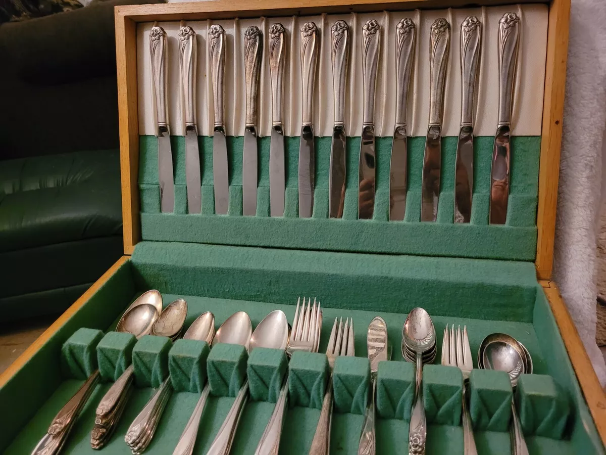 Daffodil silverplate best sale flatware